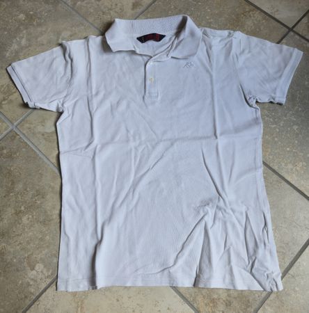 Polo Kappa blanc taille L bon état