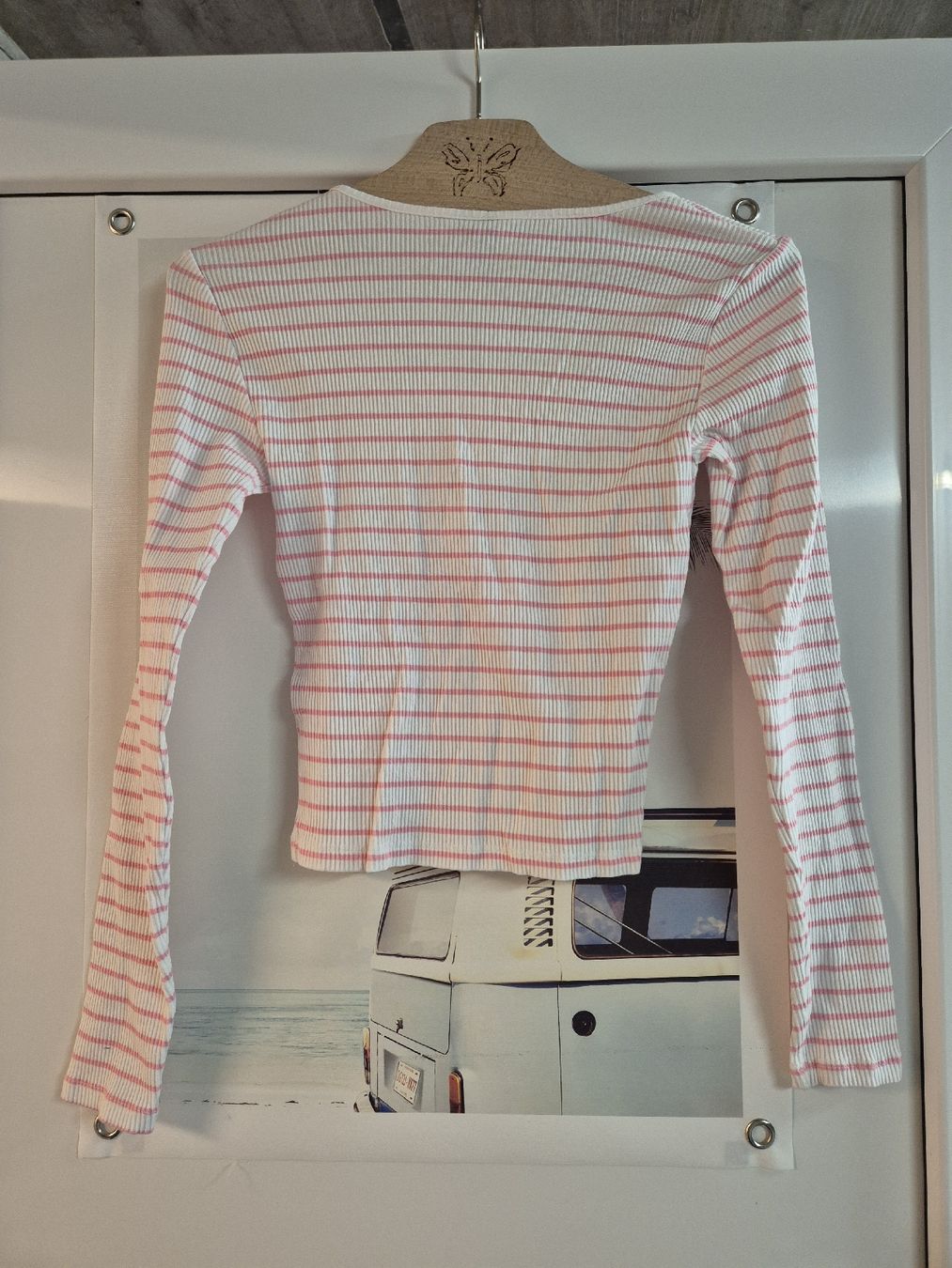 Pieces T-Shirts: Pieces Longsleeve, gestreift, Gr. M, neu – Neu (gemäss Beschreibung) aus Känerkinden von melbaumg 1