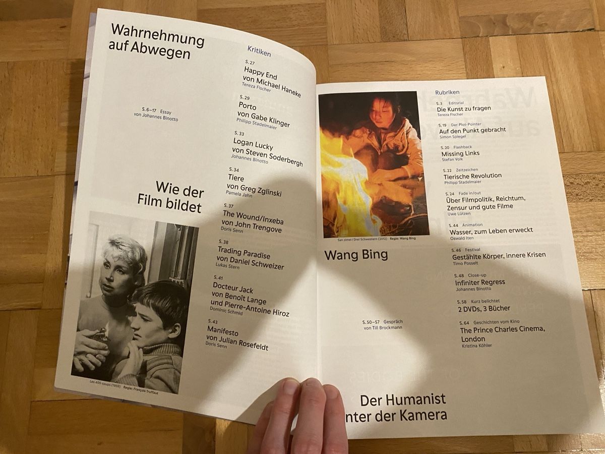 Riviste & Magazine: Filmbulletin Nr. 6 / 2017 – Nuovo (secondo la descrizione) da Zürich venduto da Wim-Broccoli 2