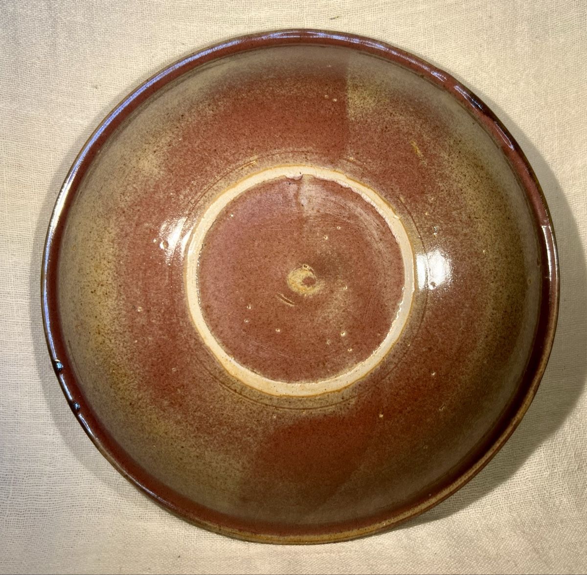 Servierplatten: Plat creux grès artisanal, décor batik, vintage 70s – Neu (gemäss Beschreibung) aus Genève von DELIRBEADS 5