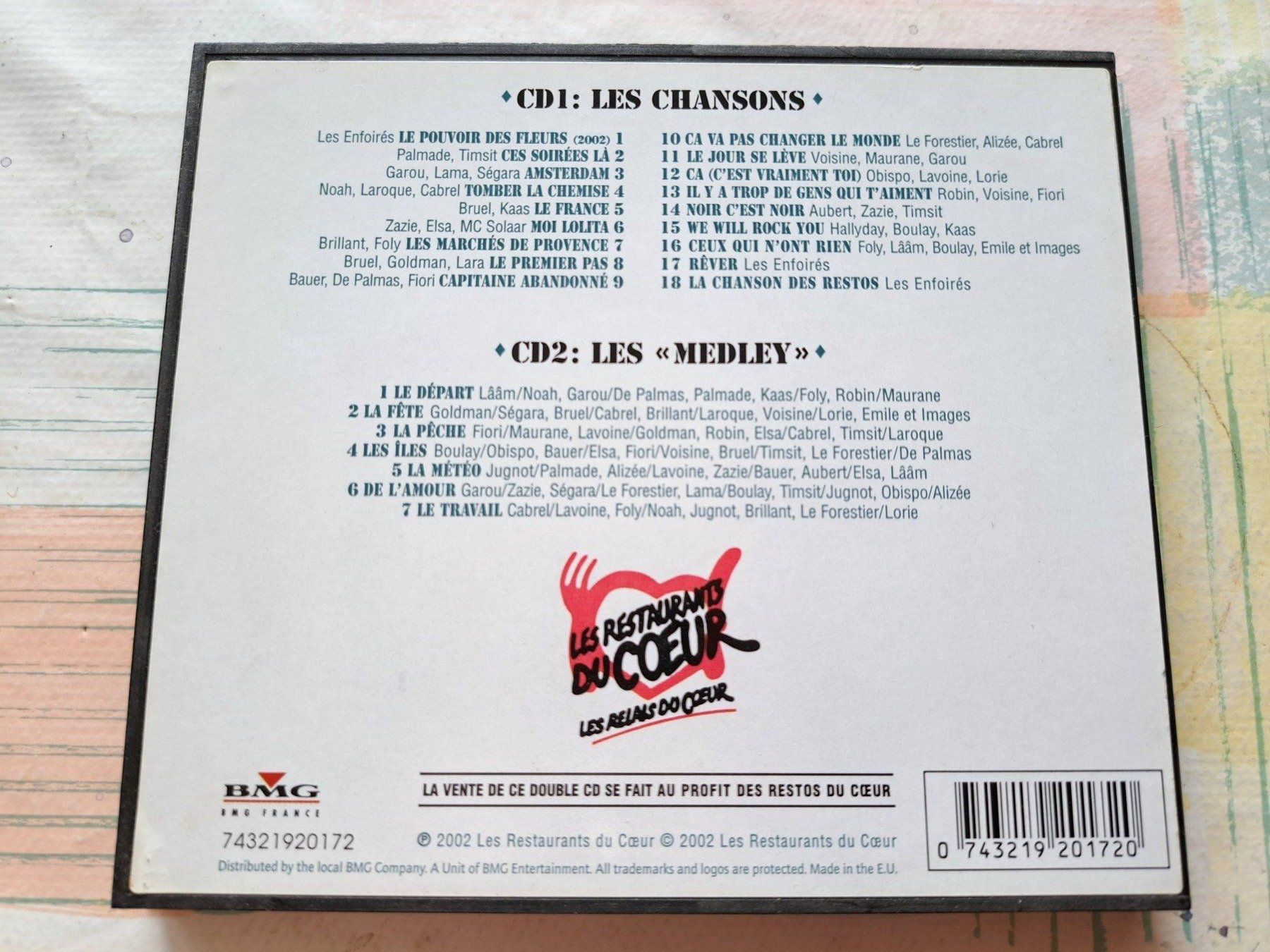 CDs: Cd Les enfoirés 2002 – D'occasion à Pully par bro_n52j 1