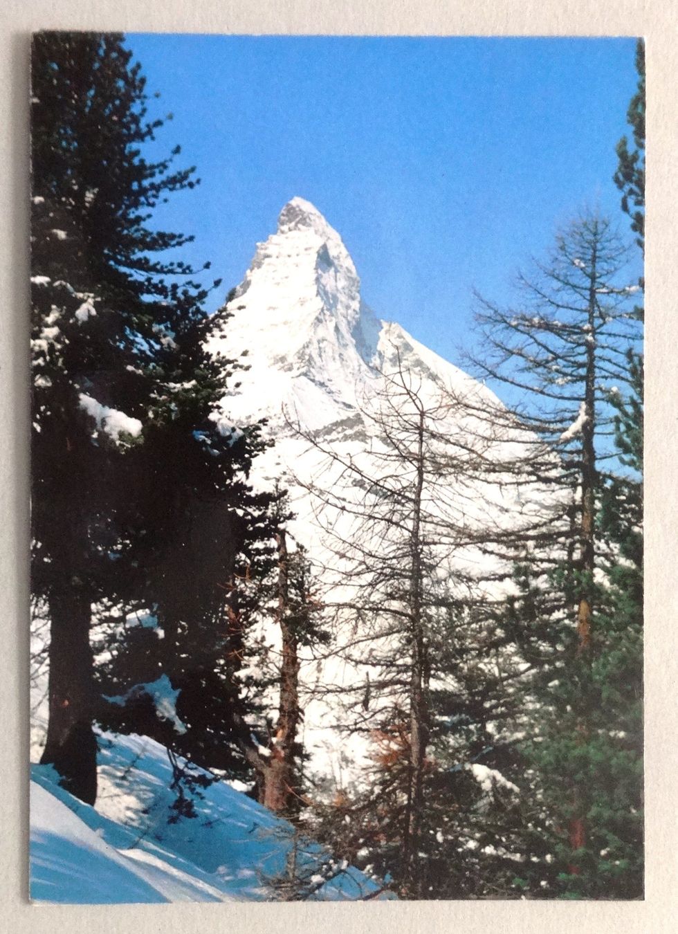 Cartoline postali: Matterhorn 4478 m bei Zermatt – Usato da Fétigny venduto da Billy2miny