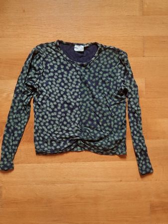 The New Langarmshirt mit Blumenmuster, Grösse 134