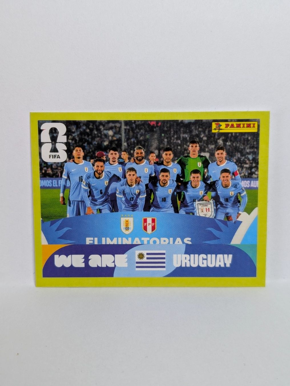 Panini Carte collezionabili: Panini WM 2026 - URU 13 - Team URUGUAY – Nuovo (secondo la descrizione) da Founex venduto da amel89