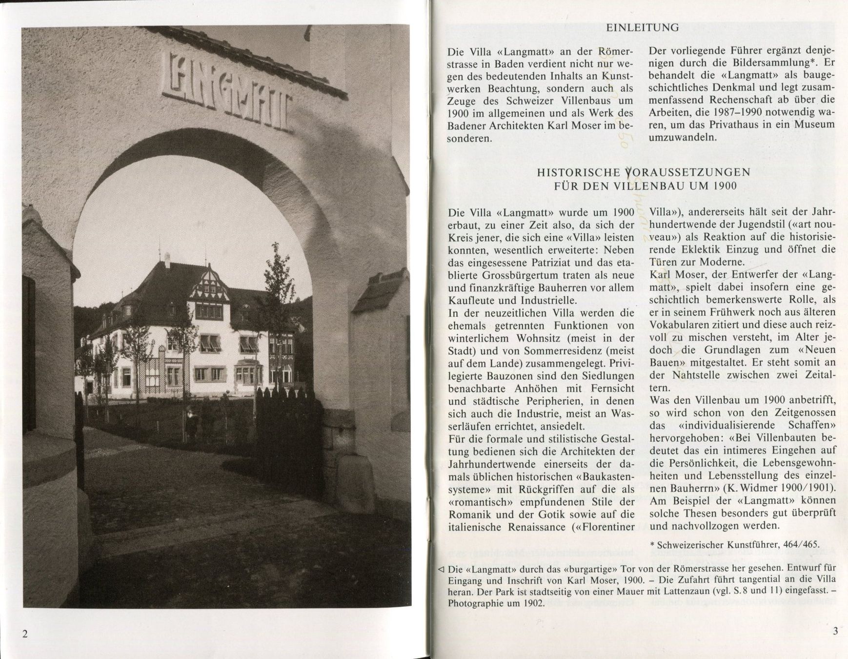 Libri: Baden, Langmatt, Kunstführer – Usato da Aarau venduto da Elmaar41 2