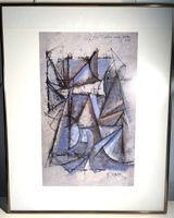 Kunstwerk R. Mirer gerahmt, guter Zustand