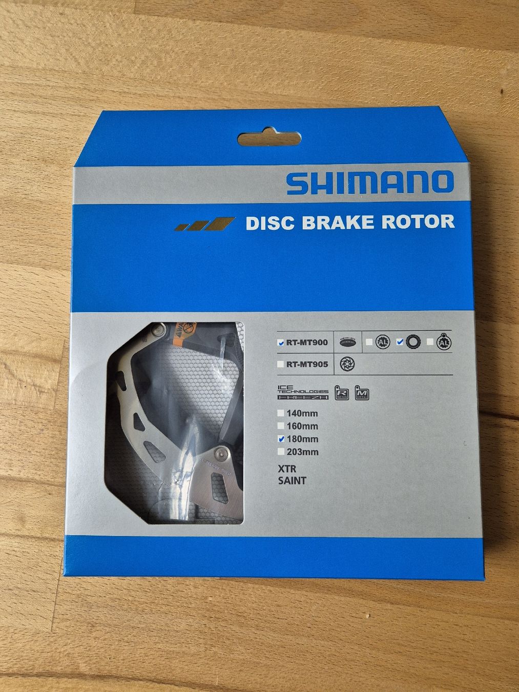 Shimano Pezzi di ricambio: Bremsscheibe Shimano RT-MT900 180mm – Nuovo e nell'imballaggio originale da Luzern venduto da Lacoli