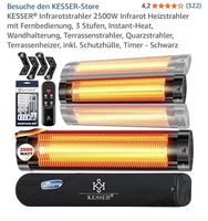 Kessler Heizstrahler 2500 W neu und originalverpackt
