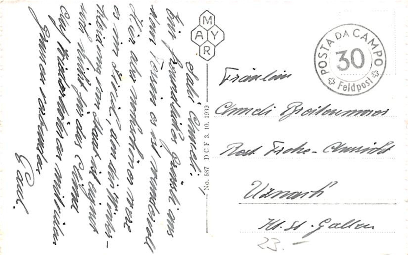Cartoline postali: Tesserete, Saluti da Tesserete – Usato da Ottikon b.Kemptth. venduto da Neptun1974 1