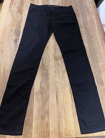 Super weiche Hallhuber Jeans, schwarz, Grösse 38