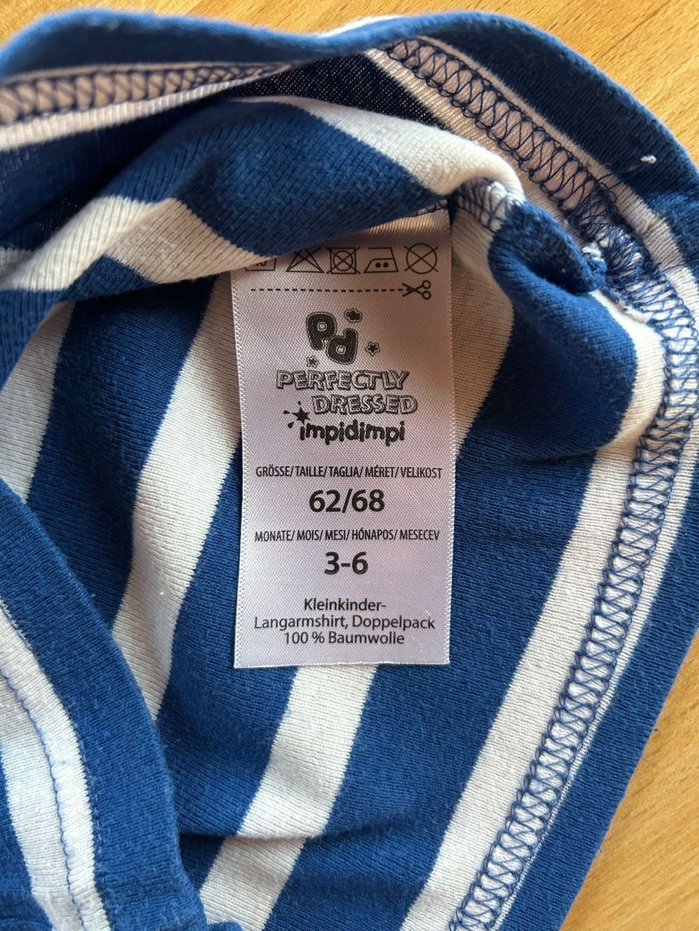 Maglioni & Felpe: Blau/weiss gestreifter Pullover Grösse 62/68 – Usato da Grosswangen venduto da che_gr 1