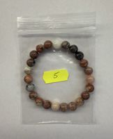 Armband mit Naturstein-Perlen, neu