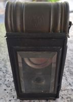 Antike Metall Laterne mit Wappen