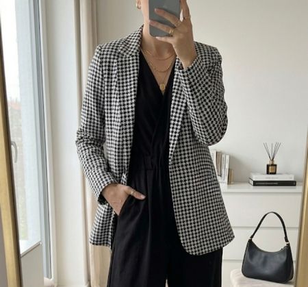 Klassischer Pepita-Blazer, Grösse S – Top Zustand!