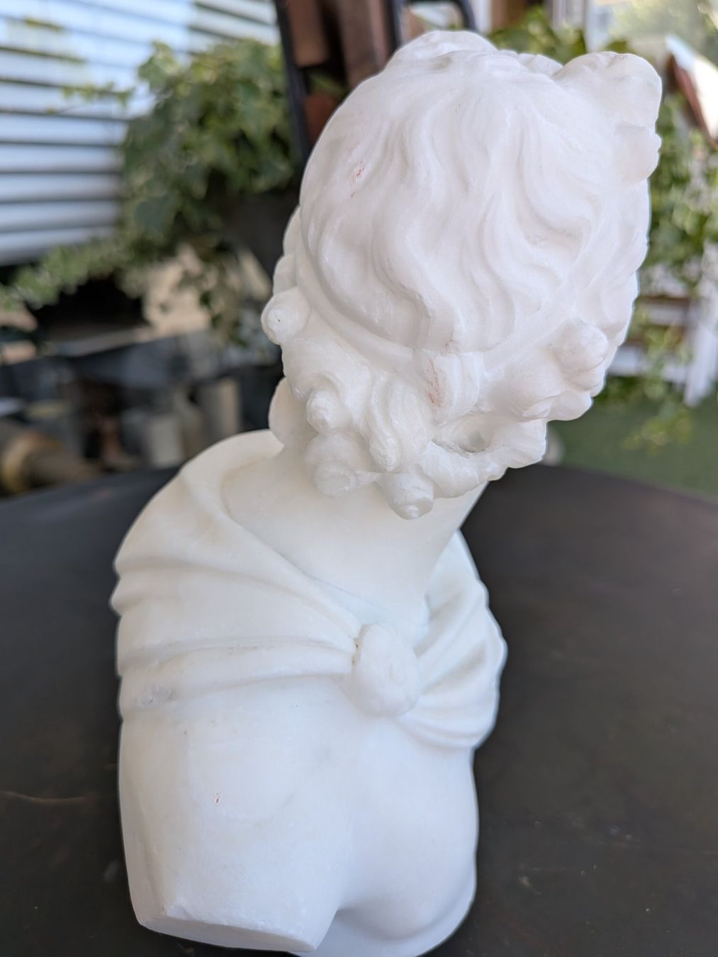 Sculture & Statue: Apollo Alabaster Stein Figur Skulptur – Usato da Emmen venduto da magelan 6