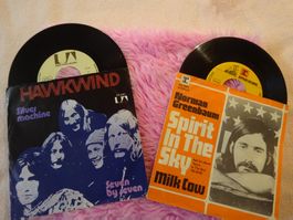 2 TOP SPACE-ROCK * HAWKWIND * SILVERMACHINE * SPIRIT THE SKY