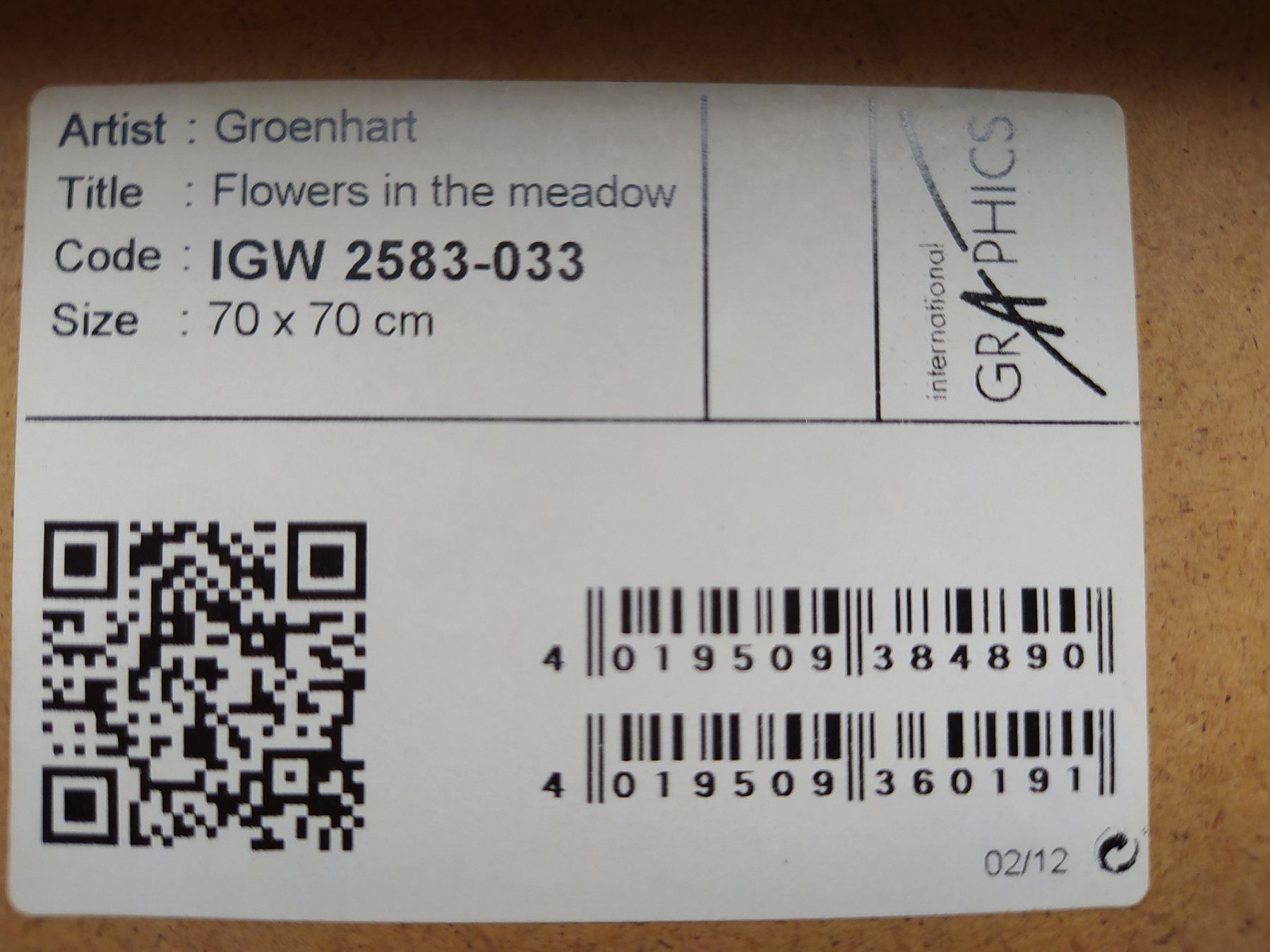 Gemälde: Gemälde verso signiert Groenhart – Gebraucht aus Bretzwil von nefith 2