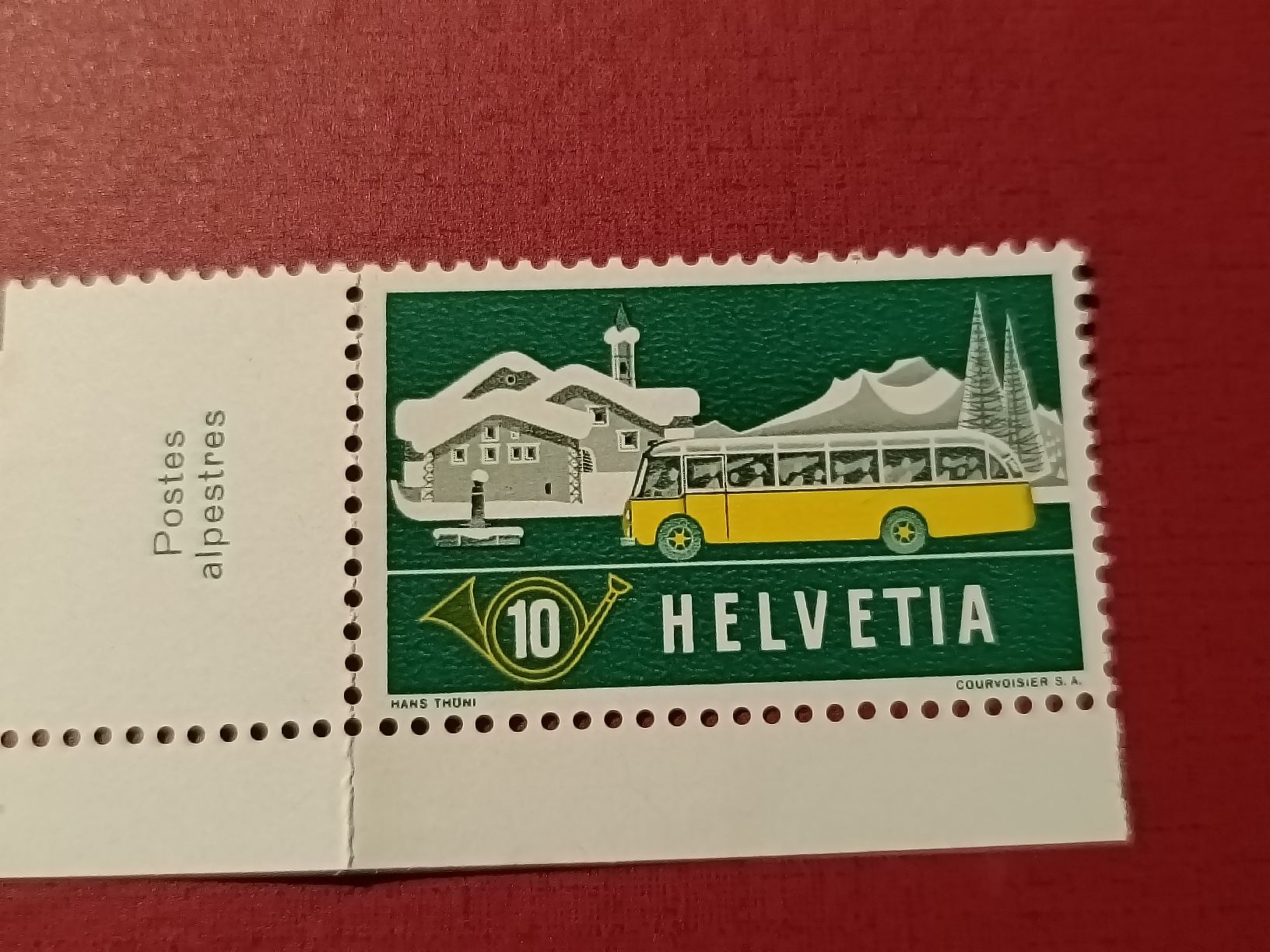 Tutti i francobolli: ANTIKE BRIEFMARKEN 1953 ALPENPOST NR.314 – Nuovo (secondo la descrizione) da Sargans venduto da Polifemo58