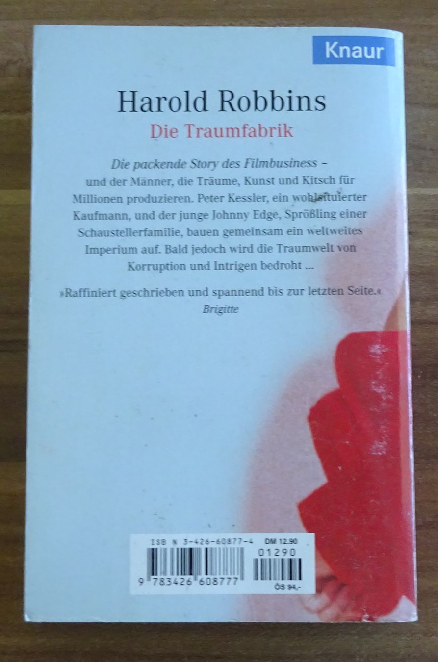Libri: Die Traumfabrik von Harold Robbins – Usato da Wagenhausen venduto da FrauLang 1
