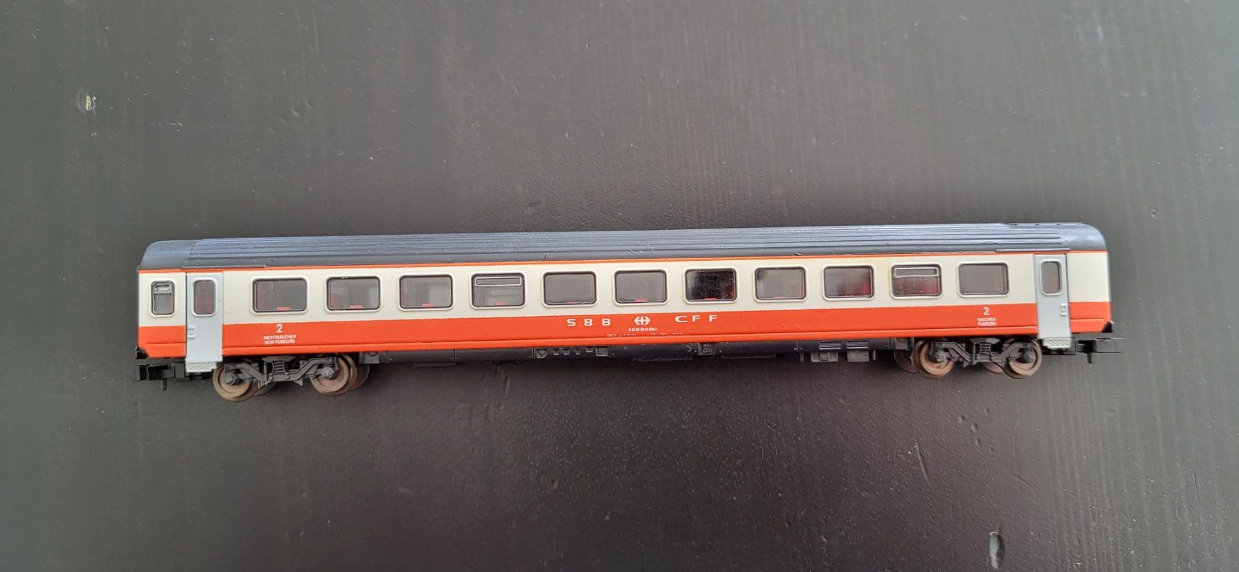 Modellini di ferrovie: Voiture VU IV Swiss Express – Usato da Colombier NE venduto da Couscous12 1