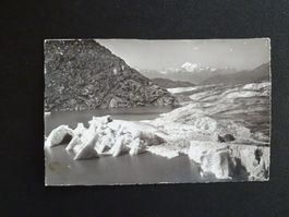 Postkarte Märjelensee am grossen Aletschgletscher 1959