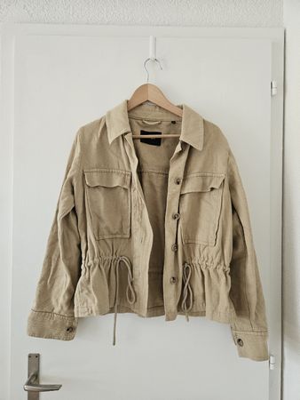 Leichte Sommerjacke Opus Gr 40 Beige Guter Zustand 