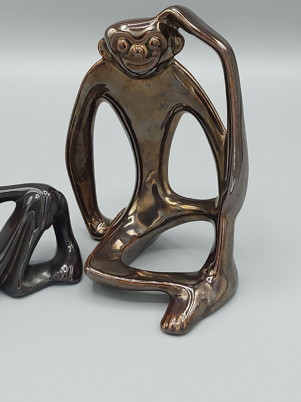 Statuette: 2 coole Affen aus Keramik – Nuovo (secondo la descrizione) da Ostermundigen venduto da son_vd9k 2