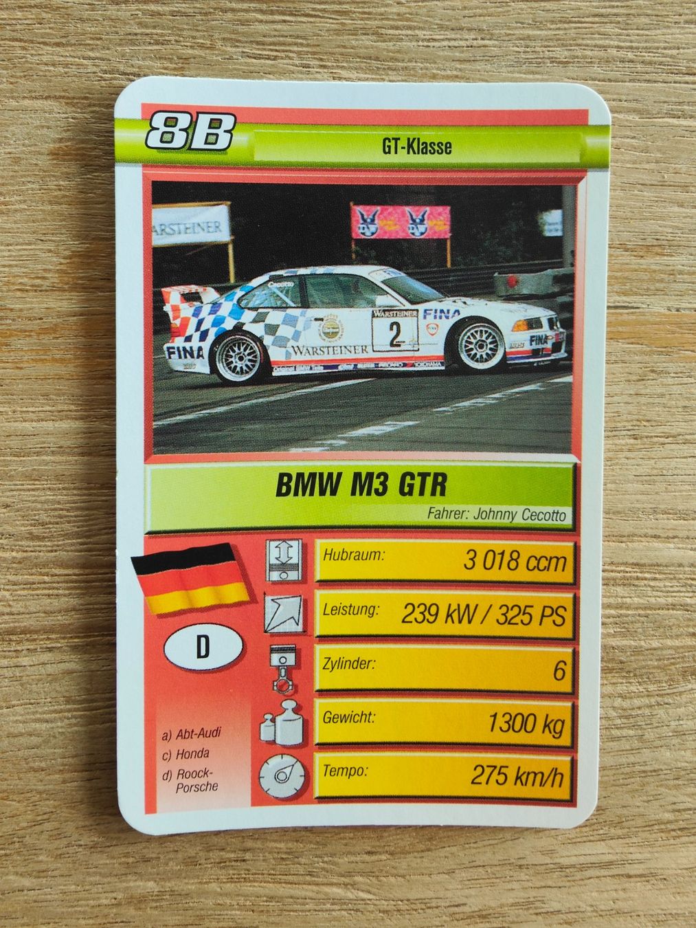 Spiele: Quartett Motorsport – Gebraucht aus Zuzwil SG von Atalanta75 4