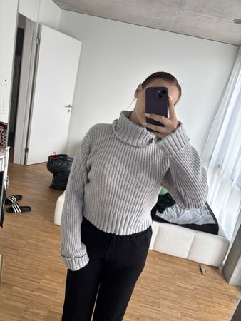 Strick Rollkragen Pullover 