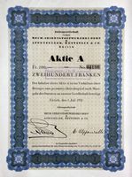 Mech. Seidenstoffweberei Bern & Appenzeller, Zürich - 1930