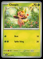 Pokemon Chespin 005/086