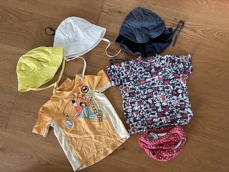 Badehose Sonnehut UV Shirt Lycra