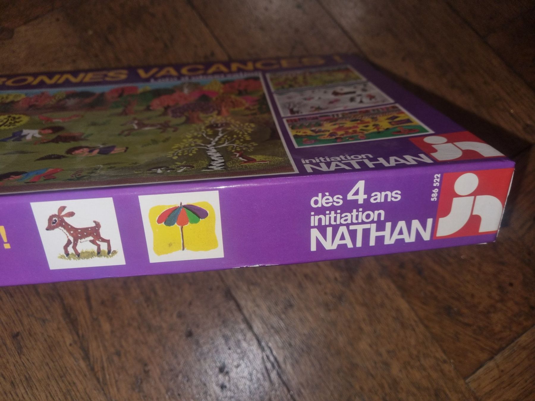 Giochi: Jeu vintage "Bonnes Vacances!" Nathan complet – Usato da Fribourg venduto da jarmilka 3