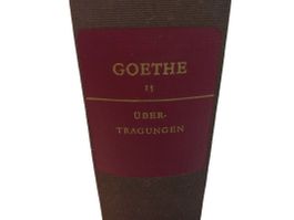 GOETHE ÜBER-TRAGUNGEN Band 15