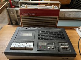 radio, casseten recorder, rechner, olivetti, schaub lorenz