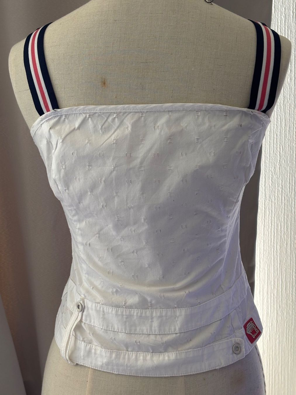 Versace T-Shirts: Top bustier blanc  VERSACE SPORT Taille S... – Gebraucht aus Peseux von Cresus27 1