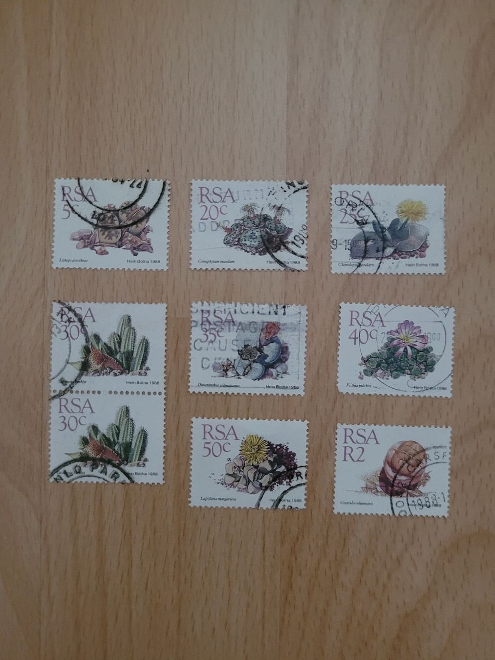 Tutti i francobolli: Briefmarken Südafrika – Usato da Inwil venduto da Flower2325