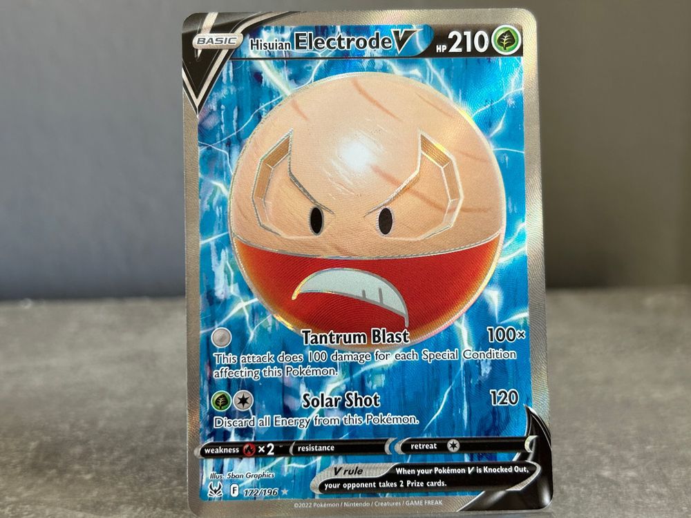 Hisuian Electrode V FULL ART Lost Origin EN Kaufen auf Ricardo