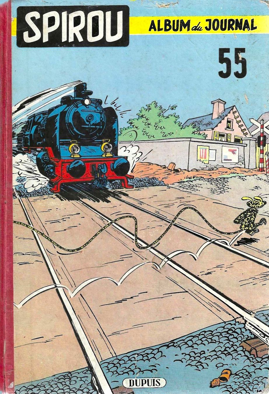 Fumetti: Spirou - Album du Journal 55 – Usato da Cheseaux-Noréaz venduto da effemi