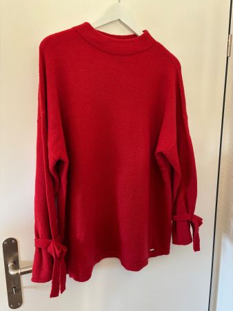 Roter Pullover von Taifun Gr. 48