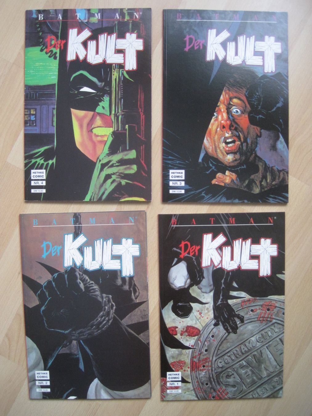 Comics: Batman Der Kult  1-4   Comic Alben Topp LOT – Neu (gemäss Beschreibung) aus Gossau SG von Noryflory