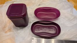 Tupperware Behälter Box und Omelette maker oder Sandwichbox