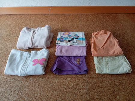 KLEIDER PAKET für Mädchen Gr. 74 [7-tlg.]