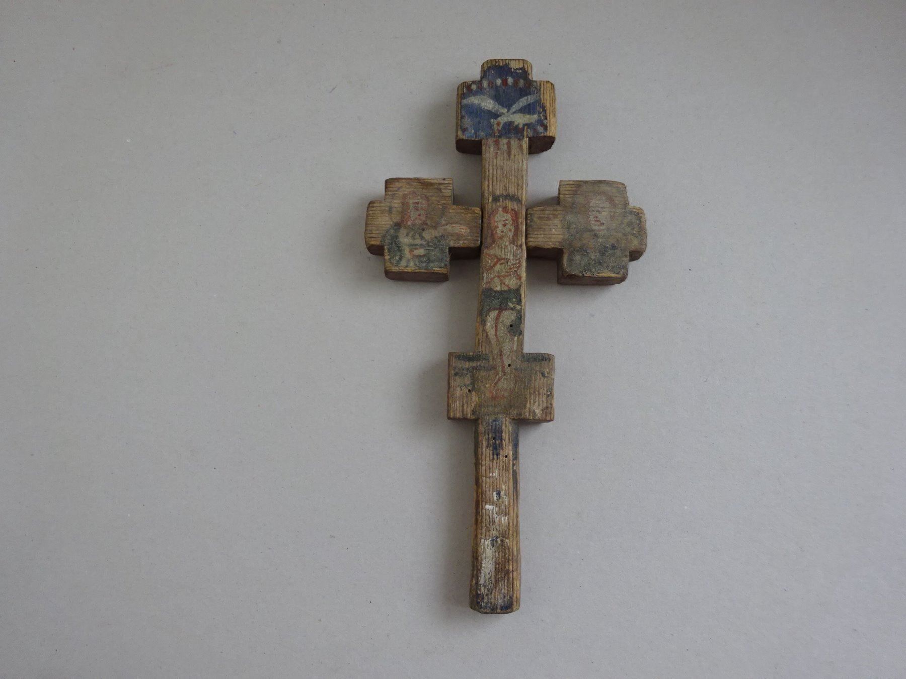 Sculture & Statue: Bemaltes Kreuz / Ikone – Usato da Esslingen venduto da eintagammeer