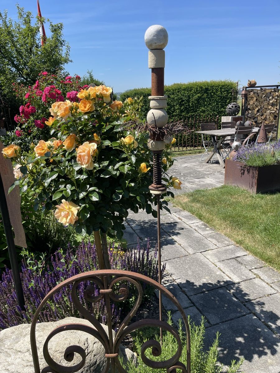 Skulpturen & Statuen: Gartenstele Kunsthandwerk – Neu (gemäss Beschreibung) aus Weingarten-Kalth von 53solti 4