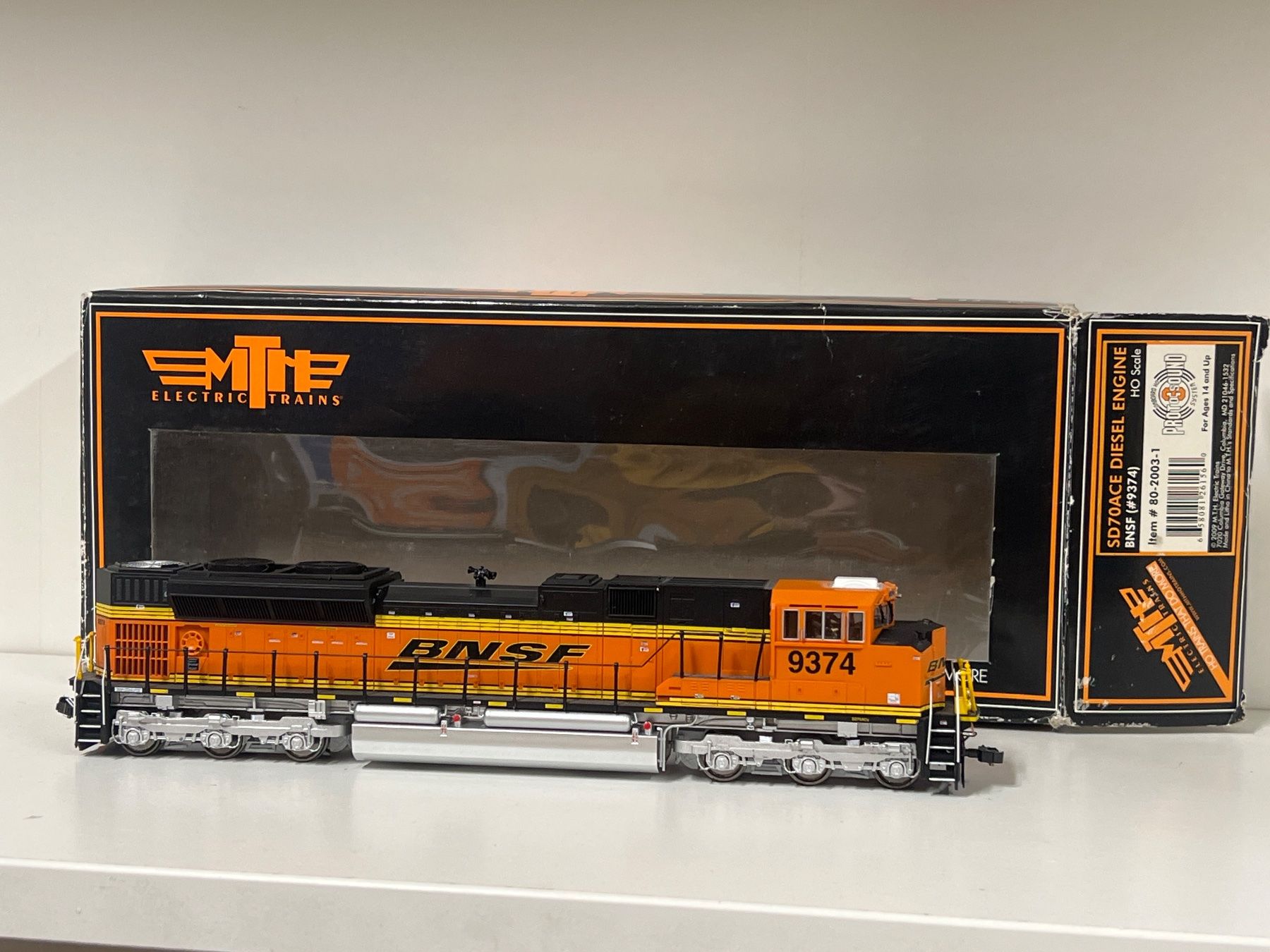Modellini di ferrovie: MTH BNSF SD70 Digital Sound – Usato da Geroldswil venduto da TopTrain54