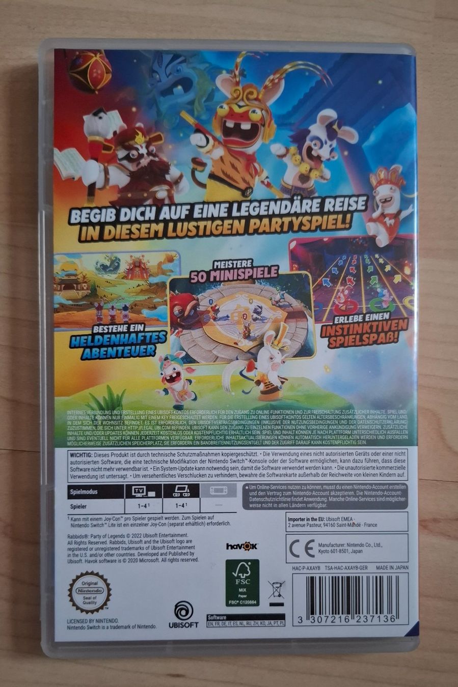 Nintendo Spiele: Nintendo Switch Rabbids Party of Legends – Gebraucht aus Oberurnen von rotty80 1