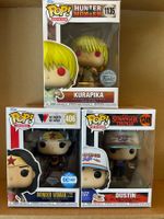 3 Funko Pop Figuren Set