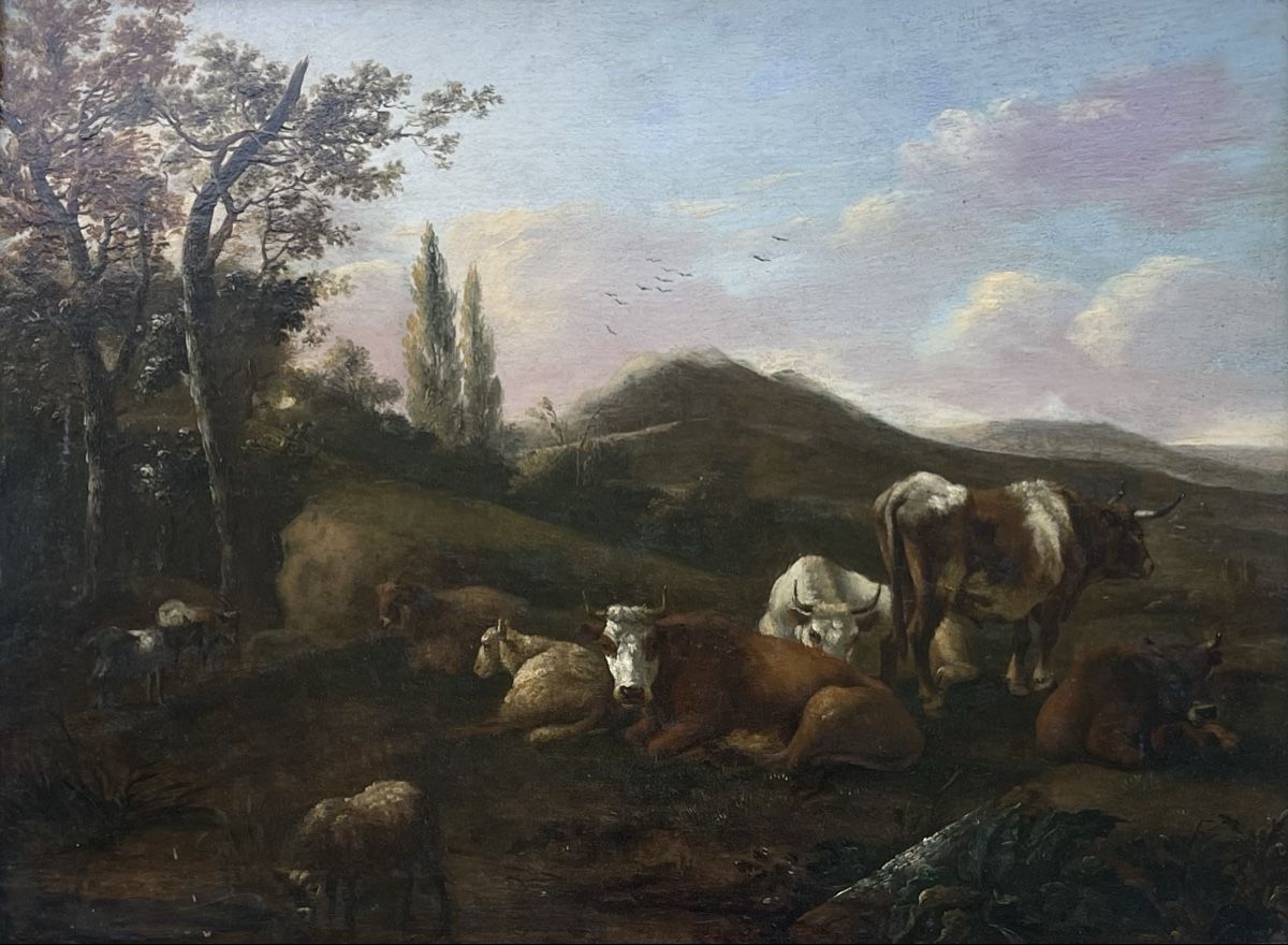 Dipinti: ROMEYN Willem (c.1624-1694) – Usato da Grosshöchstetten venduto da Perle1951 1