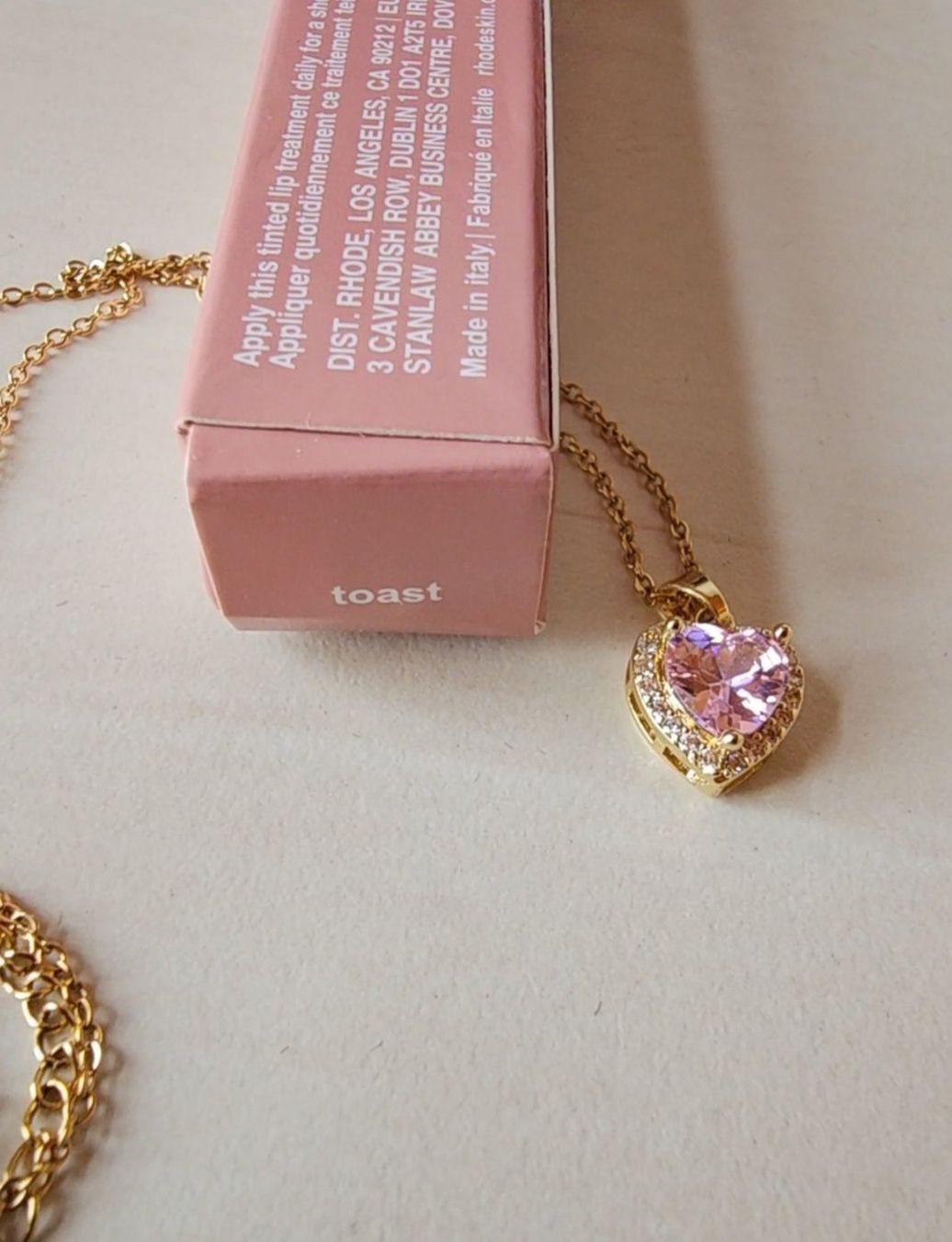 Make-up: Rhode Lip Tint (1×) und 1 Modeschmuck – Nuovo (secondo la descrizione) da Balterswil venduto da Dikdik1992 2